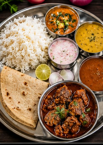 Mutton Thali